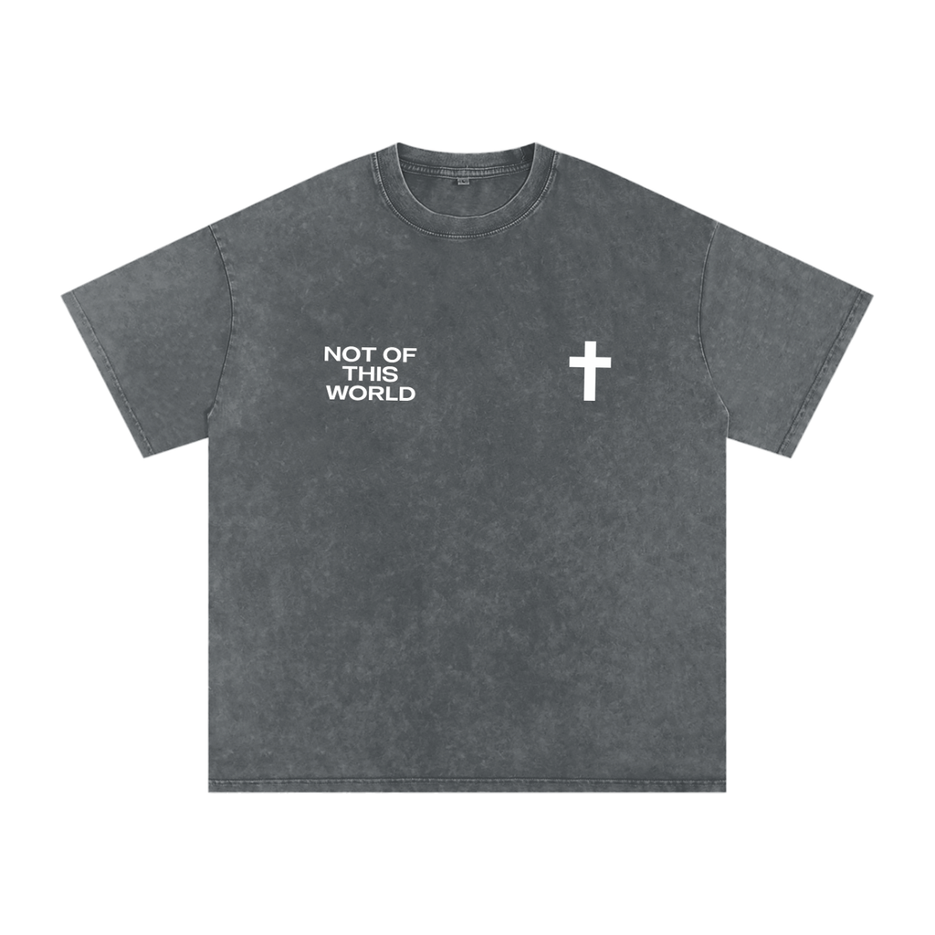 Acid Wash Oversize T-Shirt - original