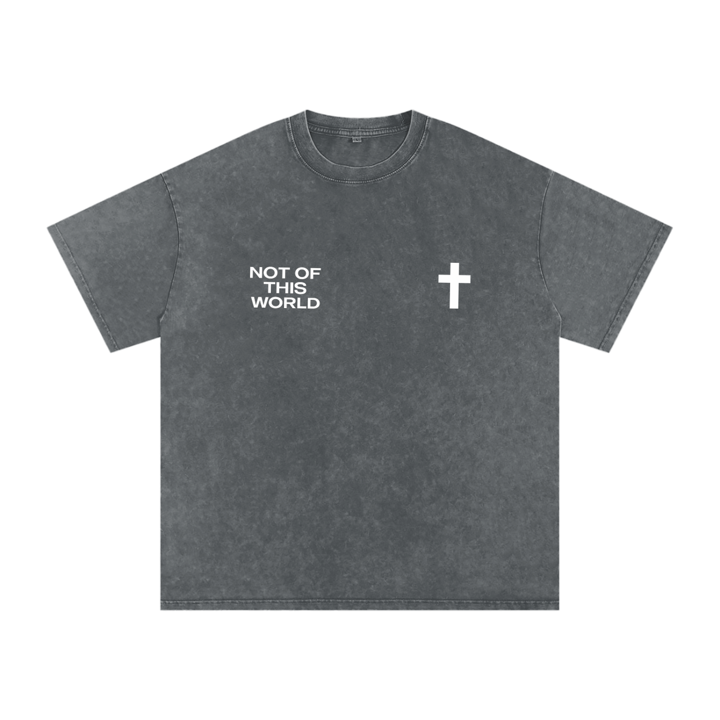 Acid Wash Oversize T-Shirt - original