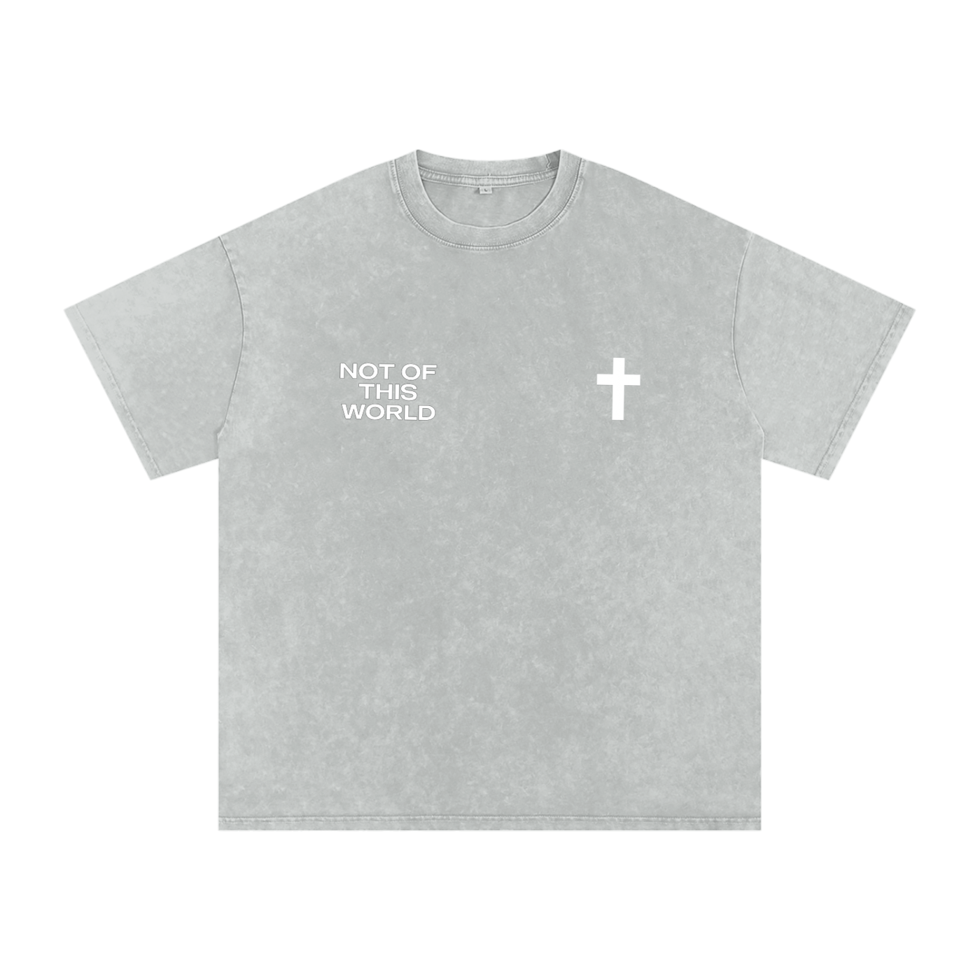 Acid Wash Oversize T-Shirt - original