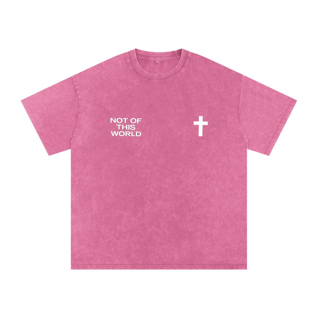 Acid Wash Oversize T-Shirt - 250 GSM
