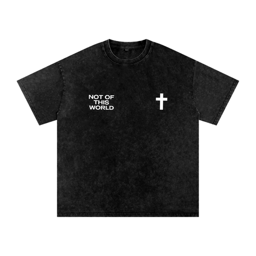 Acid Wash Oversize T-Shirt - original