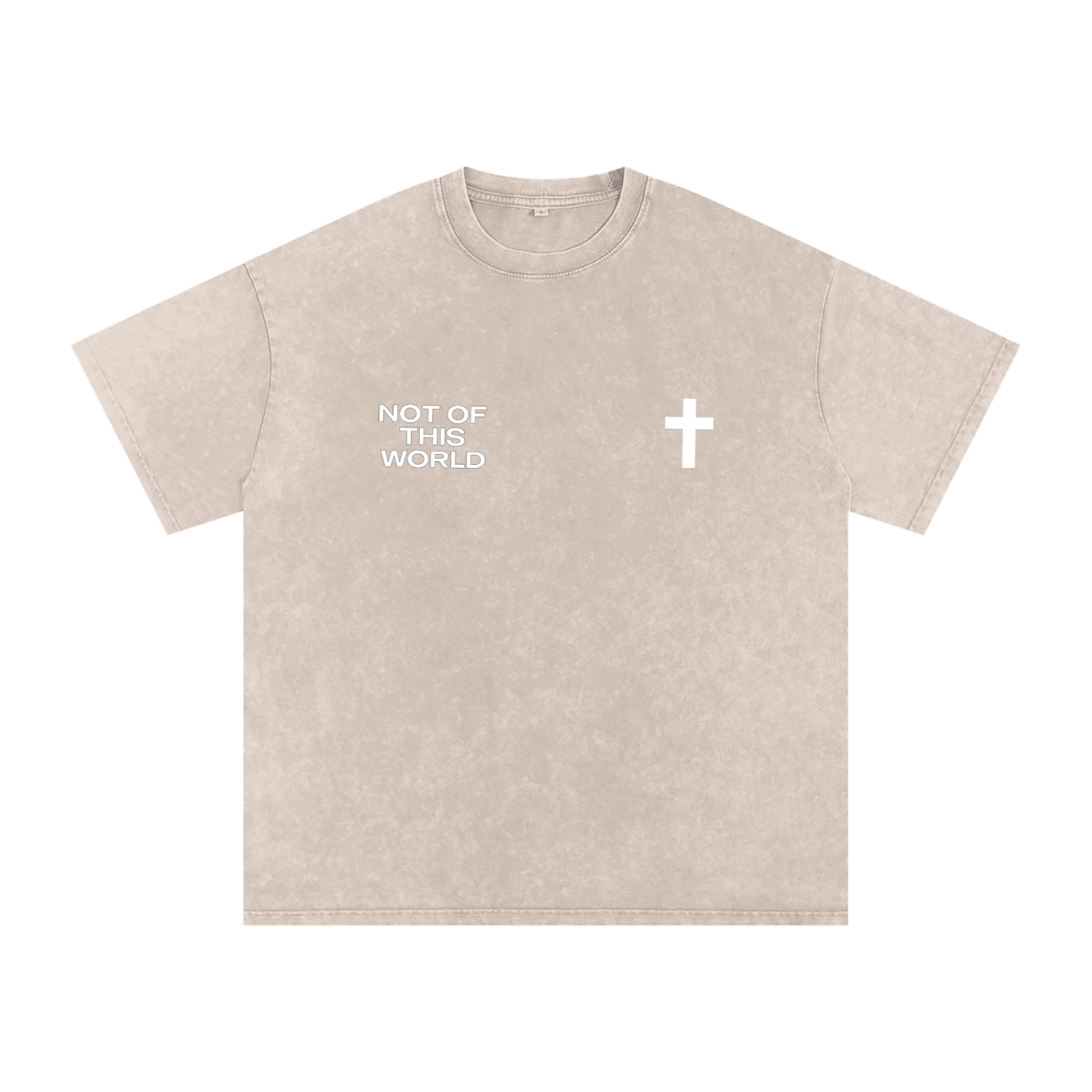 Acid Wash Oversize T-Shirt - original