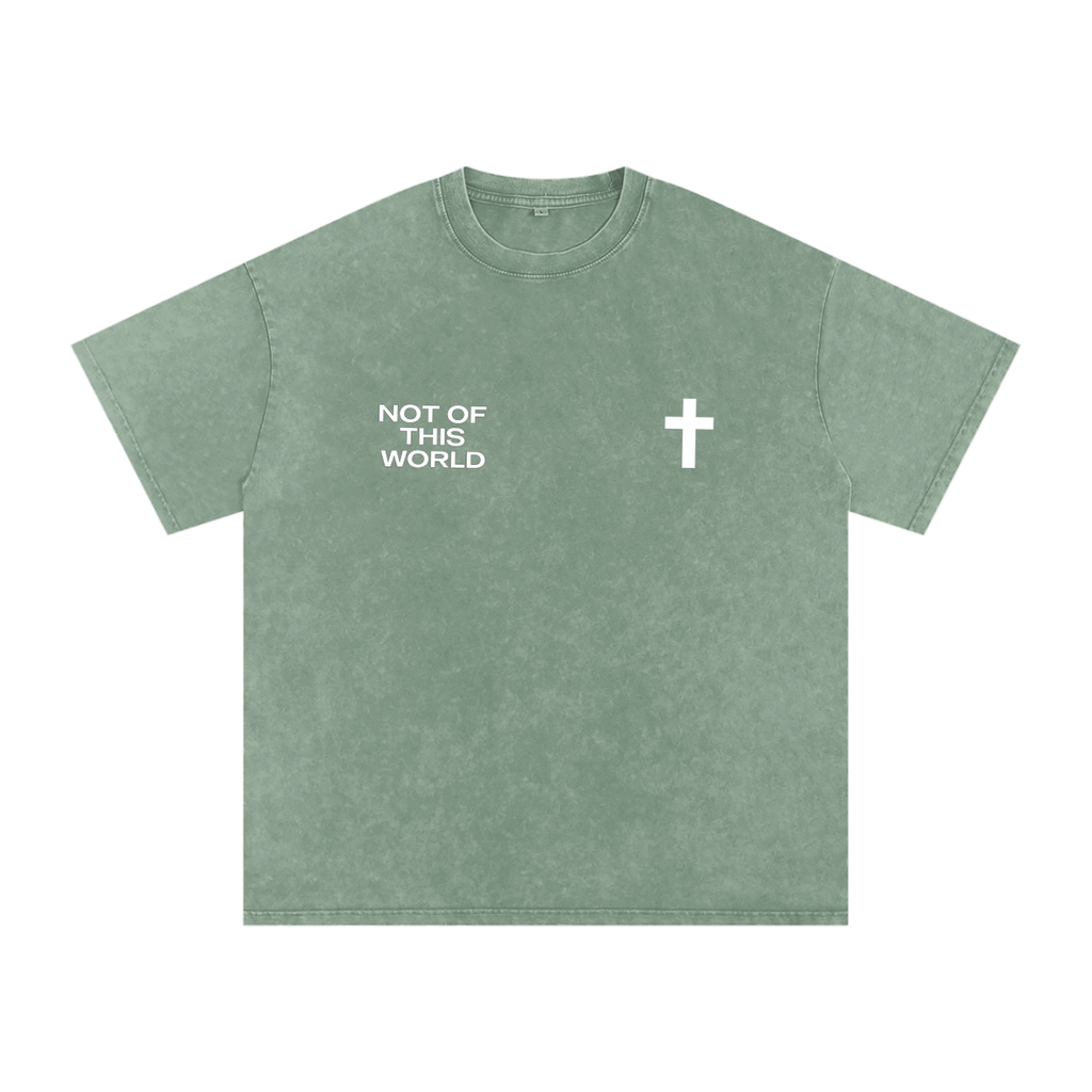 Acid Wash Oversize T-Shirt - 250 GSM