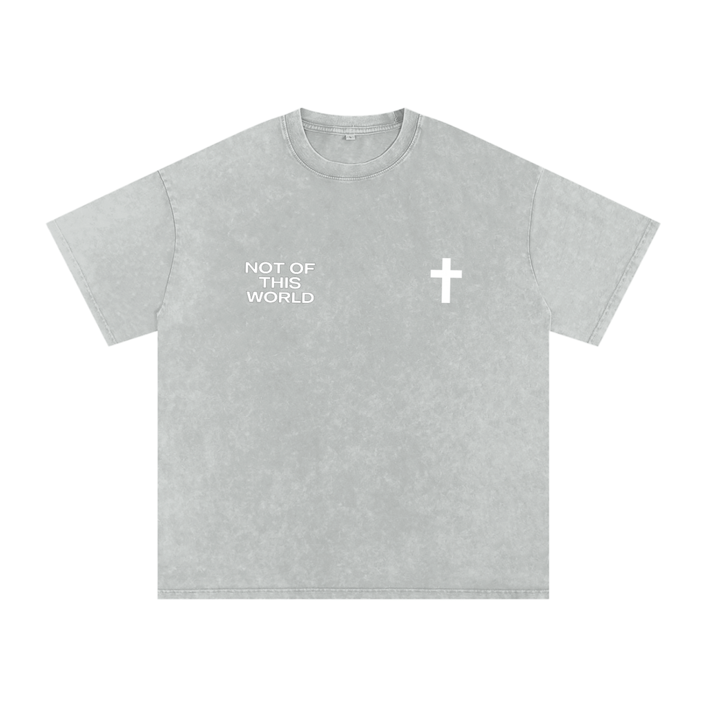 Acid Wash Oversize T-Shirt - 250 GSM